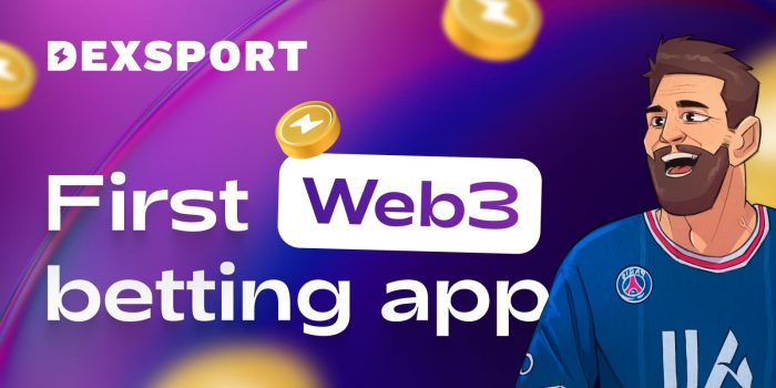 Dexsport First Web3 Betting App Banner